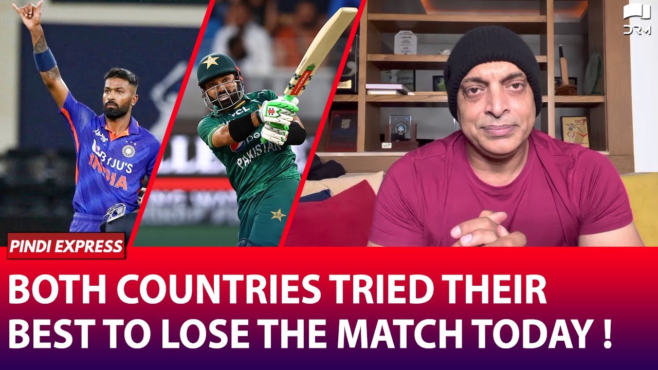 Display Of Very Poor Cricket From Both Sides | Weak Captaincy | Shoaib Akhtar | SP1N