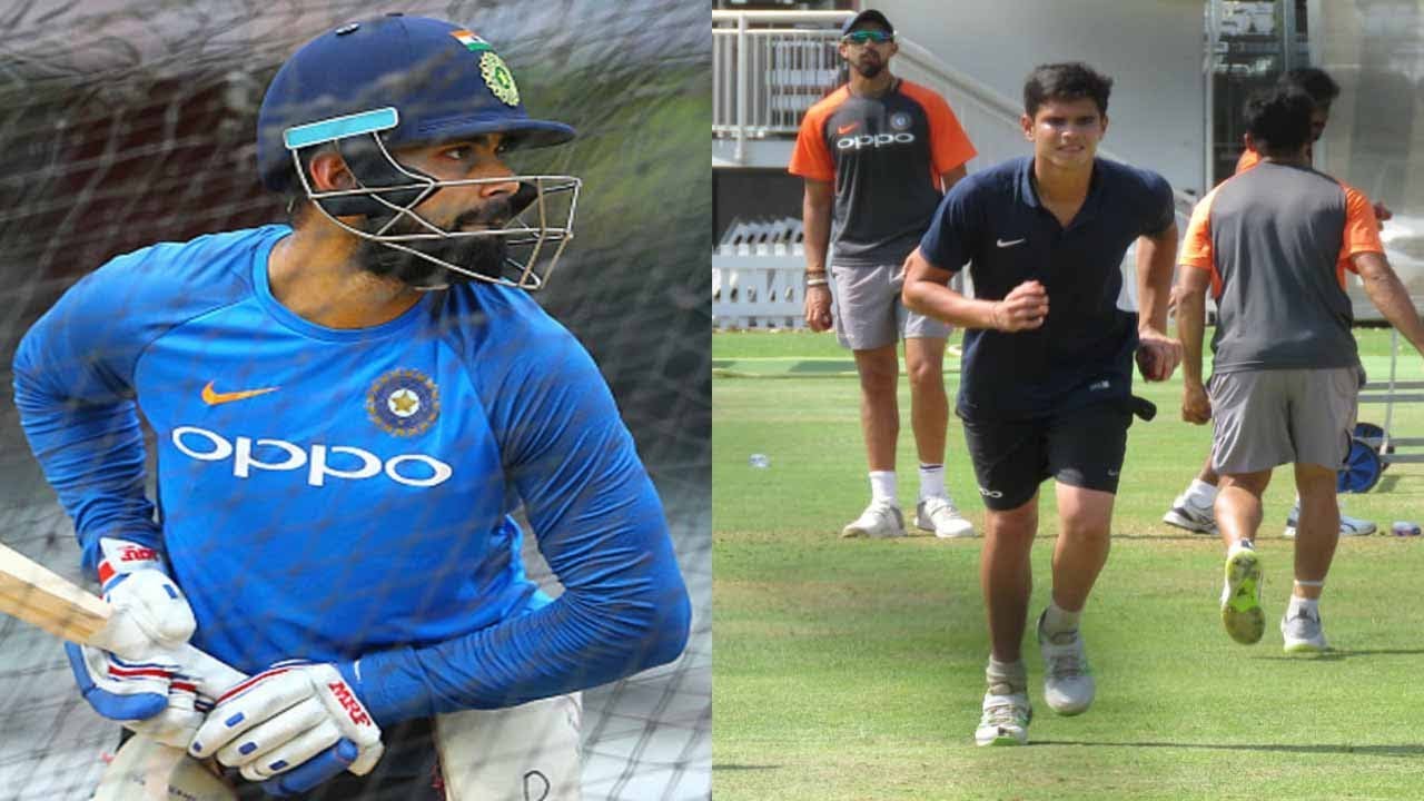 Watch: Arjun Tendulkar bowls at Virat Kohli at Lords | India | England | England vs India 2nd Test