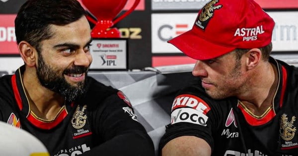 Virat Kohli and AB de Villiers