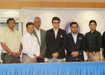 Sourav-Ganguly-Jay-Shah-Arun-Dhumal -BCCI-Officials