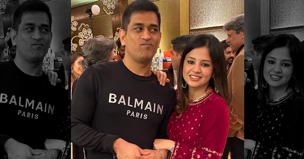 MS Dhoni and Sakshi Dhoni