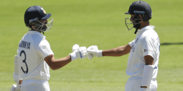 Ajinkya Rahane and Cheteshwar Pujara