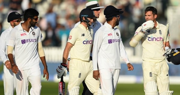 Jasprit Bumrah, KL Rahul, Joe Root and James Anderson