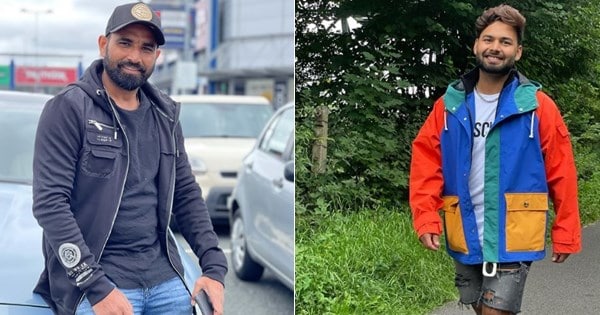 Photo Courtesy: Instagram/@mdshami11 & @rishabhpant