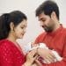 Bhuvneshwar-Kumar-With-Wife-And-Daughter