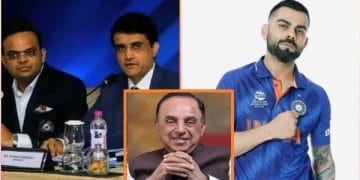 Virat-Ganguly-&-Shah-BJP-Leader-Subramaniam-Swamy