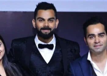 Virat Kohli with Brother and Sister