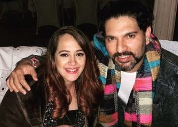 Yuvraj Singh and Hazel Keech