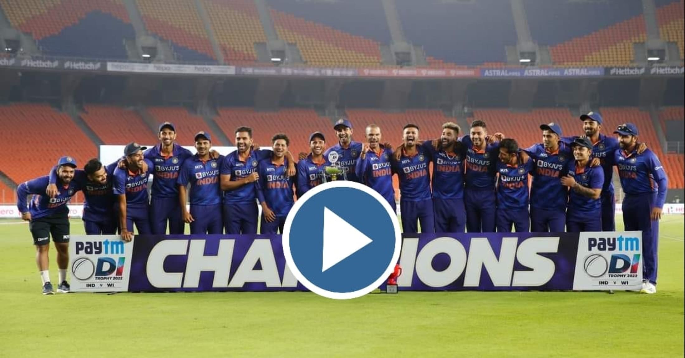 Team India Won Odi Series