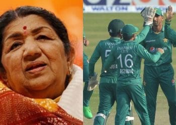Lata-Mangeshkar-Pakistan -Cricketers