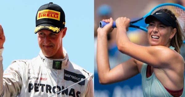 Maria-Sharapova-Michael-Schumacher