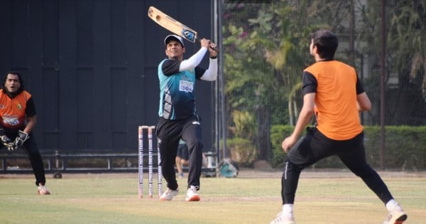 Prasad-Jadhav-of-A-A-Sharks-playing-...-bowler-at-Deccan-Gymkhana-Ground