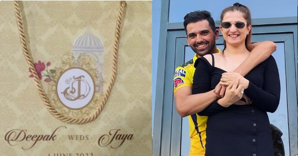 Deepak-Chahar-Jaya-Wedding-Card