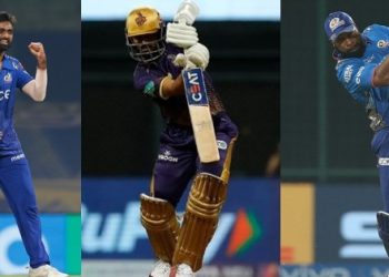 Jaydev-Unadkat-And-Ajinkya-Rahane-And-Kieron-Pollard