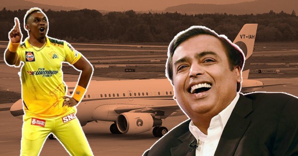 Dwayne-Bravo-And-Mukesh-Ambani