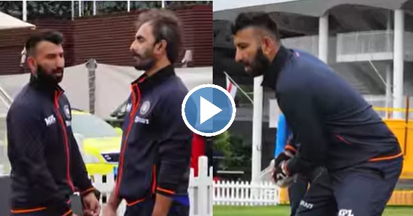 Pujara-Catch-Practice