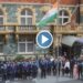 India-Flag-In-England-Video