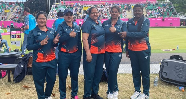 Indian Women Lawn Bowl Team