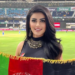 Afghanistan supporter Wazhma Ayoubi