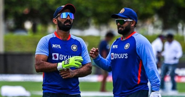 Dinesh Karthik & Rishabh Pant