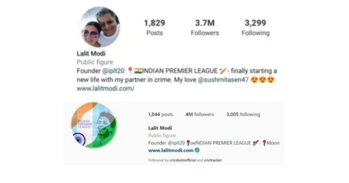 Lalit Modi Screegrabs