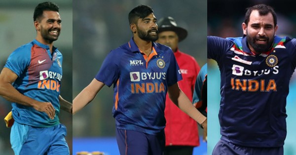 Deepak-Chahar-And-Mohammed-Siraj-And-Mohammed-Shami