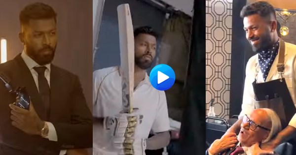 Hardik Pandya behind the scenes