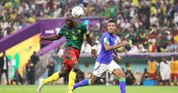 Cameroon's Vincent Aboubakar Goal vs Brazil