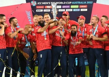 England Team after winning World Cup