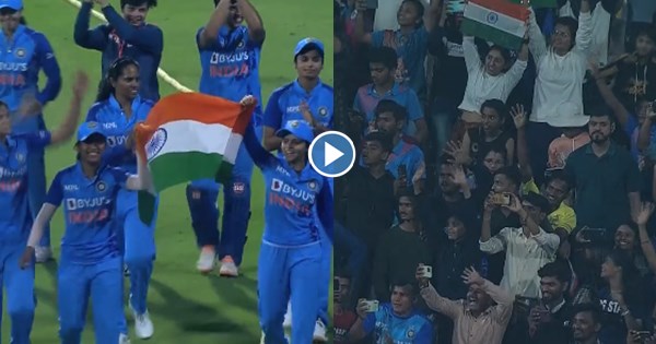 India womens Victory Lap