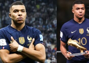 Kylian Mbappe Golden Boot winner