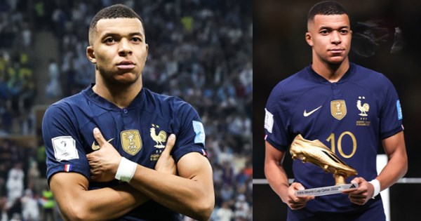 Kylian Mbappe Golden Boot winner