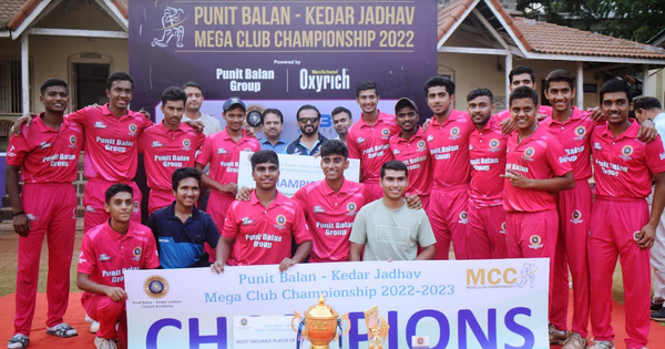 Punit Balan-Kedar Jadhav Mega Club Championship Under 19 Cricket Tournament