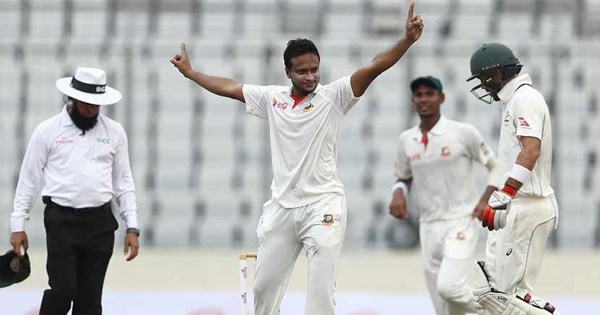 Shakib Al Hasan test