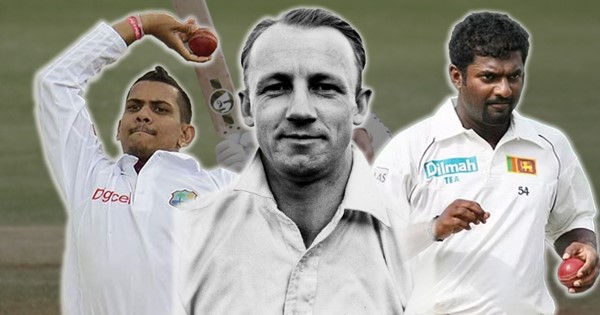 Sunil-Narine-And-Don-Bradman-And-Muttiah-Muralitharan