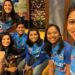 Devika Vaidya with Team India