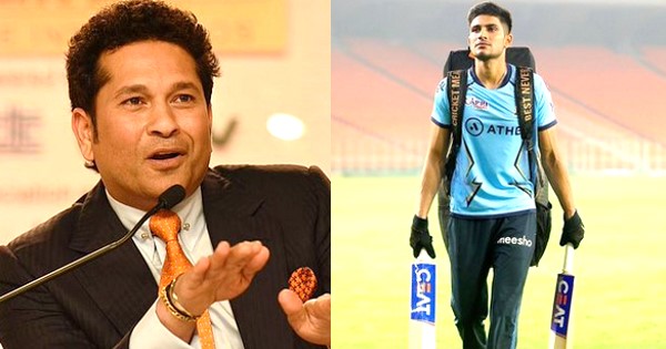 Sachin-Tendulkar-And-Shubman-Gill