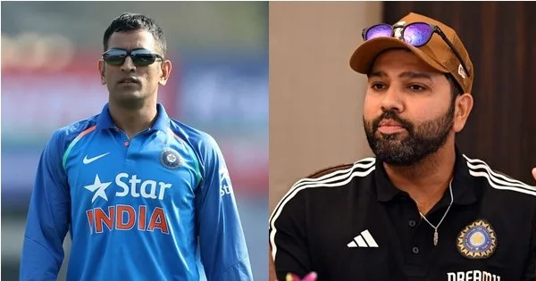 Ms Dhoni and Rohit Sharma