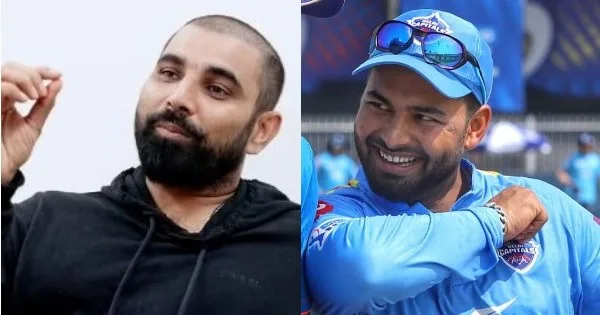 Rishabh Pant And Mohammad Shami