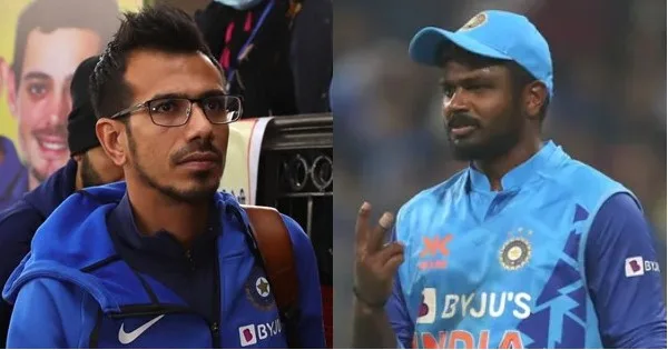 Sanju Samson and Yuzvendra Chahal