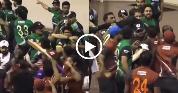 Hilarious scenes in Celebrity Cricket League