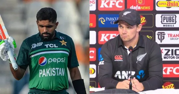 Babar Azam Tom Latham