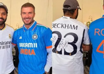 Rohit Sharma & David Beckham
