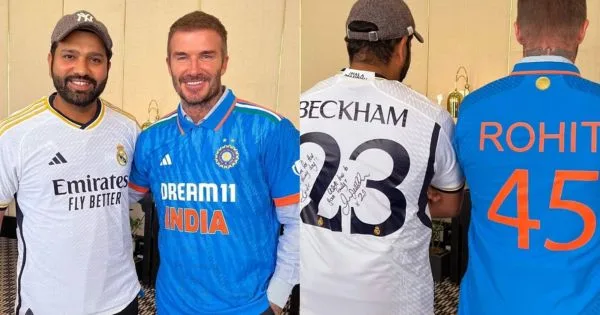 Rohit Sharma & David Beckham