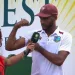 Kraigg Brathwaite shows biceps