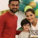 Shoaib Malik & Sania Mirza with son Izhaan