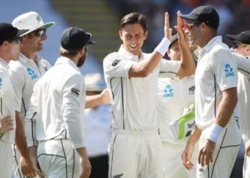Trent Boult in Test Jersey