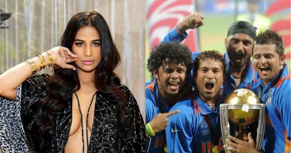 Poonam pandey World cup Winning Team India