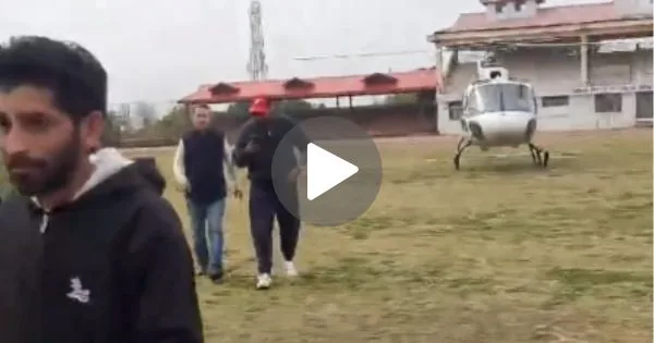 Rohit Sharma reached Dharamshala in a private helicopter