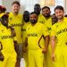 UGANDAN TEAM WITH MITCHELL MARSH